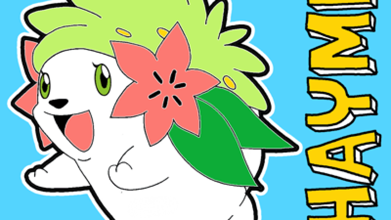 Tutorial de Desenho Shaymin Land