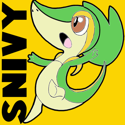 How to draw Snivy from Pokémon with easy step by step drawing tutorial