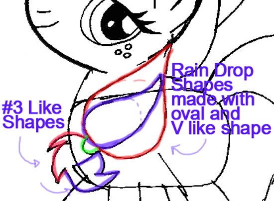 Step 6b : Drawing Apple Jack from My Little Pony in Easy Steps Lesson