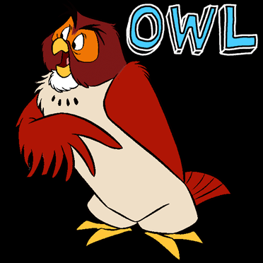 How to draw Owl from Winnie The Pooh with easy step by step drawing tutorial