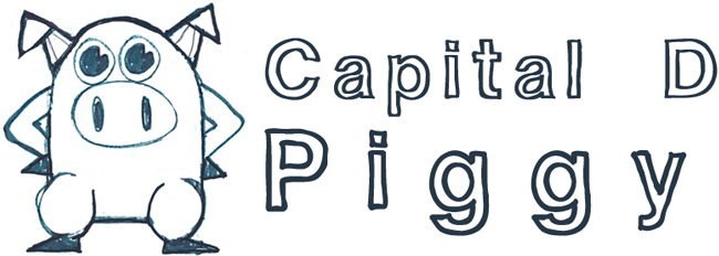 Capital D Piggy