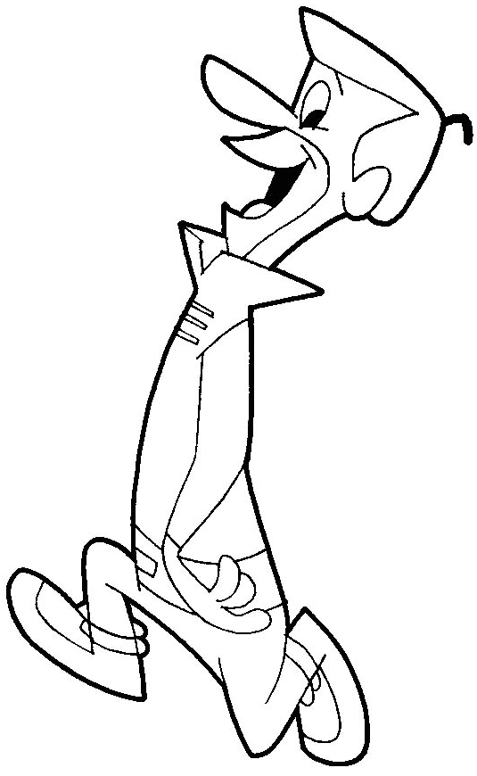 How to Draw George Jetson from The Jetsons with Easy Step by Step