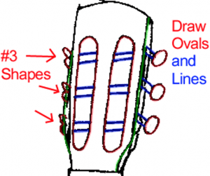 How to Draw a Guitar with Easy Step by Step Drawing Tutorial - How to