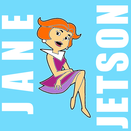 How to draw Jane Jetson from The Jetsons with easy step by step drawing tutorial