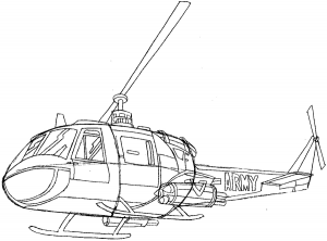 How to Draw a Helicopter with Easy Step by Step Drawing Tutorial - How