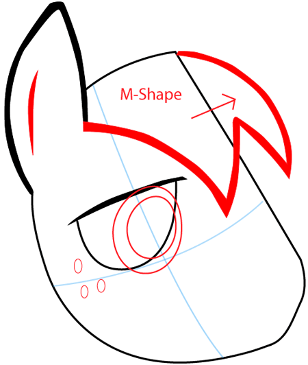 Step 3 : Drawing Big Mac from My Little Pony: Friendship is Magic in Easy Steps Lesson