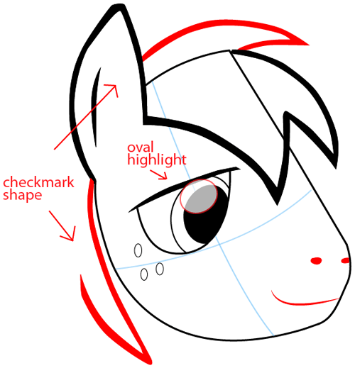 Step 4 : Drawing Big Mac from My Little Pony: Friendship is Magic in Easy Steps Lesson