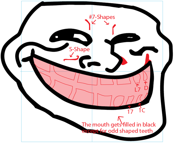 Mouth Closed Troll Face PNG