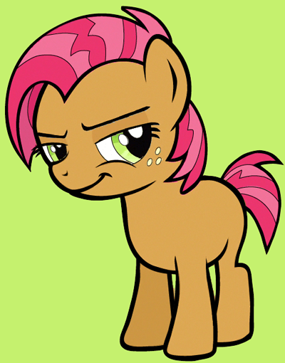 How to draw Babs Seed from My Little Pony: Friendship is Magic with easy step by step drawing tutorial