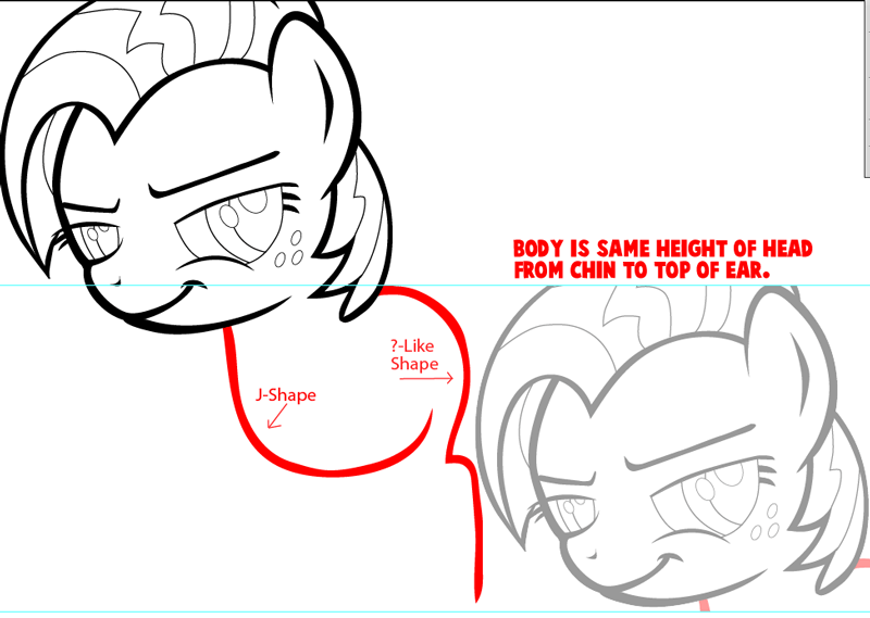 Step 8 : Drawing Babs Seed from My Little Pony: Friendship is Magic in Easy Steps Lesson