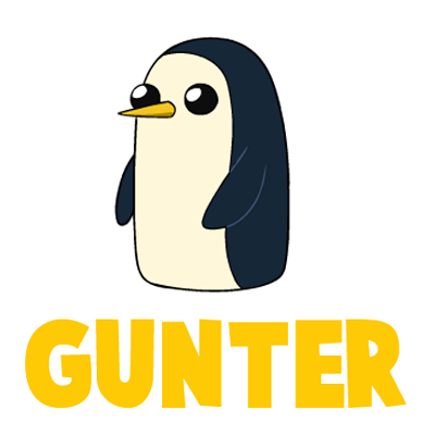 How to Draw Gunter the Penguin from Adventure Time with Easy Tutorial