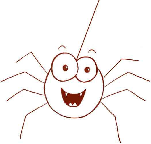 Spider Drawing  Sketches for Kids  Kids Art  Craft