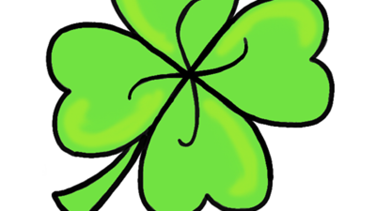 How To Draw A Four Leaf Clover