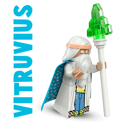 How to Draw Vitruvius the Minifigure from The Lego Movie in Simple Steps