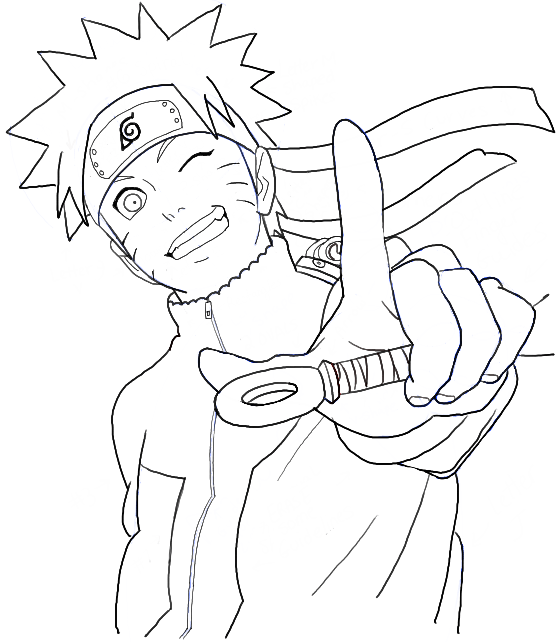 How to Draw Naruto Uzumaki Step by Step Drawing Tutorial