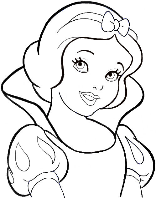 How to Draw Snow White from Disney's Snow White and the Seven Dwarfs