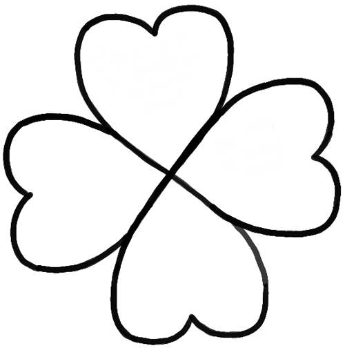 How To Draw A Four Leaf Clover Or Shamrocks For Saint Patricks Day How To Draw Step By Step Drawing Tutorials