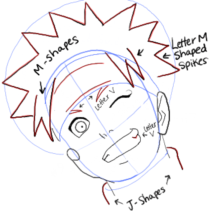 How to draw KAKASHI (Naruto) step by step, EASY 