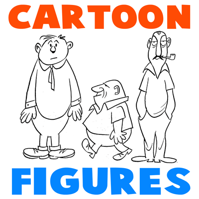 Draw Cartoon People Bodies