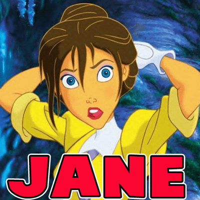 How to Draw Jane from Disney's Tarzan with Easy Step by Step Tutorial