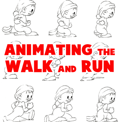 How to Animate Walking and Running Step by Step Illustrations