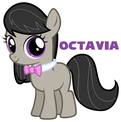 How to Draw Octavia from My Little Pony in Easy Step by Step Drawing Tutorial