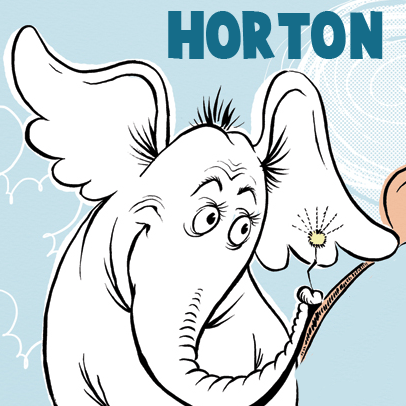 How to Draw Horton Hears a Who from Dr. Seuss' Book in Easy Steps - How to  Draw Step by Step Drawing Tutorials