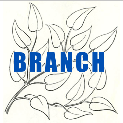 How to Draw Stylized Tree Branches Full of Leaves Drawing Tutorial