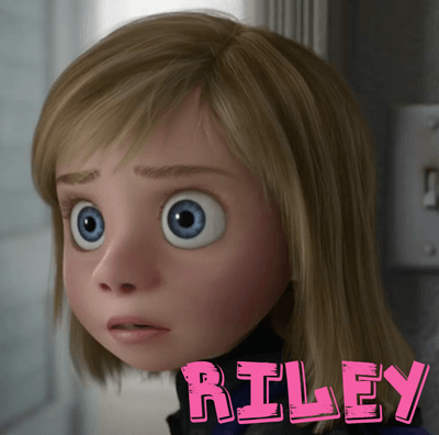 How to Draw Riley from Inside Out with Simple Steps Lesson