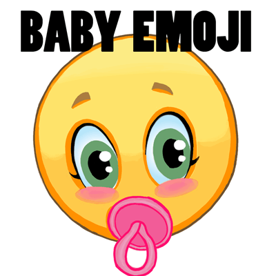 How to Draw a Baby Emoji Face Easy Steps Lesson