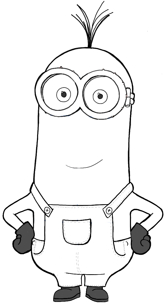 How to Draw Minions 2 - DrawingNow