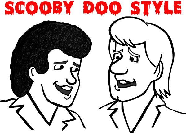 How to Draw Air Supply in Scooby Doo Illustration Style