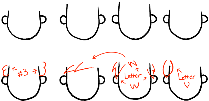 How to Draw Boys and Mens Hair Styles for Cartoon ...