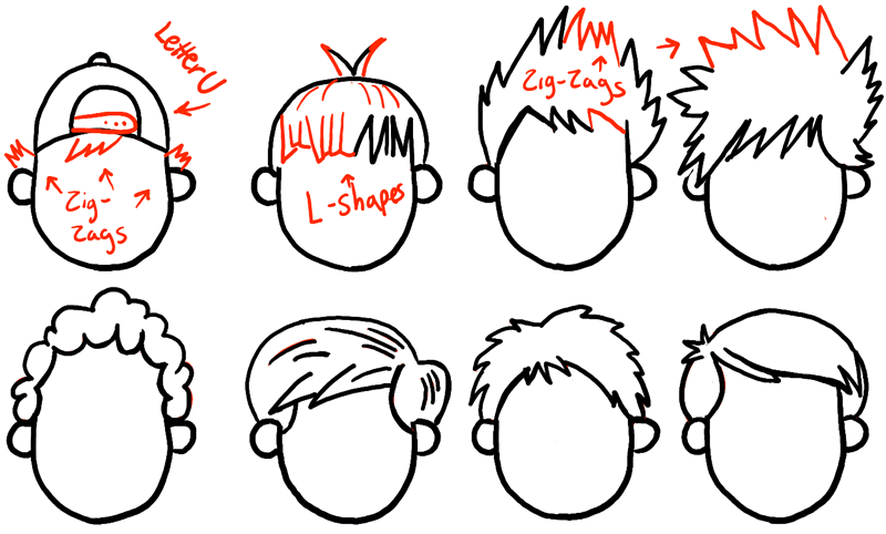 How to Draw Hair