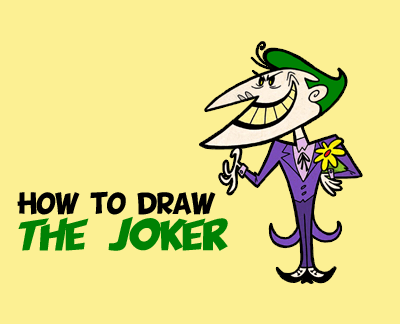 how to draw the joker