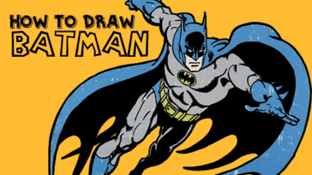 batman comic drawings