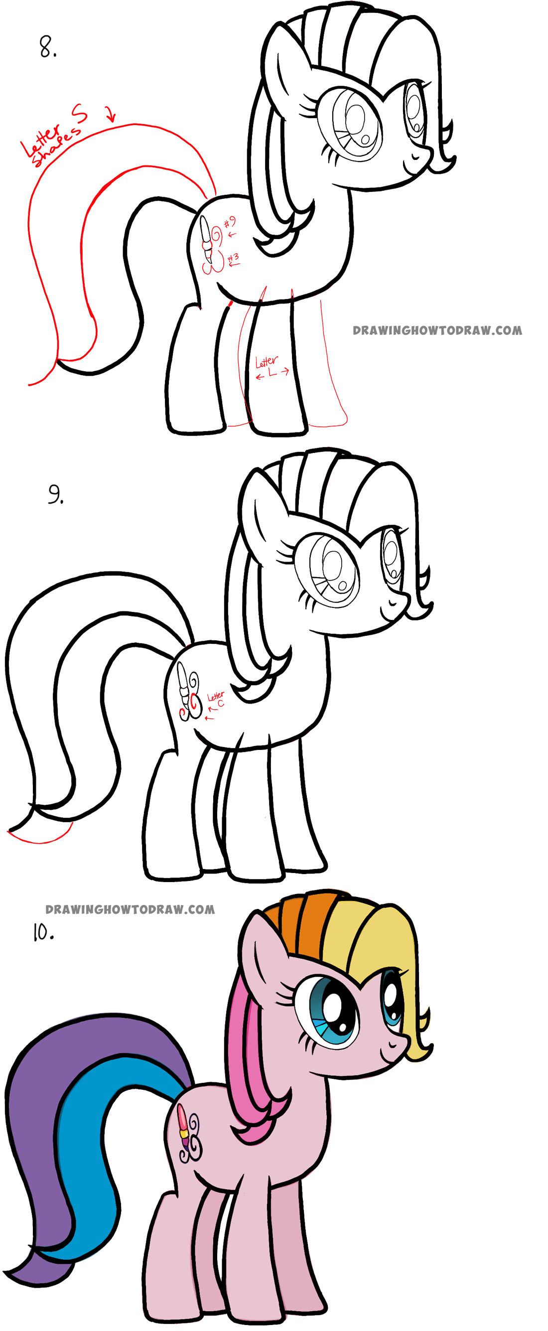 How to Draw Toola-Roola From My Little Pony Easy Step by Step Drawing