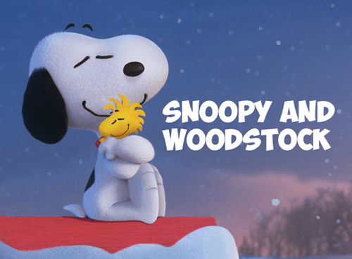 How to Draw Snoopy and Woodstock Hugging from The Peanuts Movie with Easy-to-Follow, Step by Step Drawing Tutorial