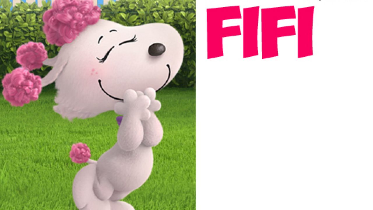 How to Draw Fifi the Girl Dog from The Peanuts Movie Step by Step Tutorial ...