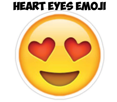 how to draw heart eyed emoji in easy steps lesson