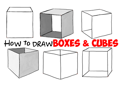 How to draw boxes and cubes