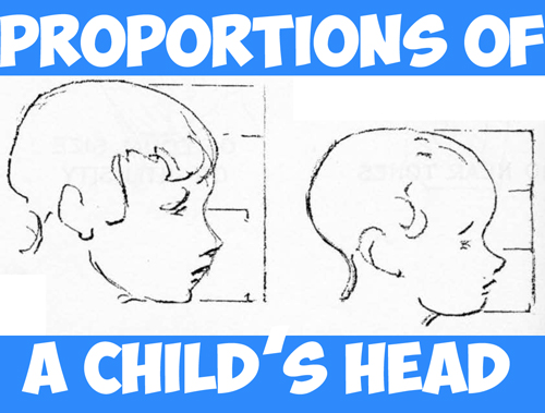 Learn How to Draw Children's and Baby's Faces in the Correct Proportions