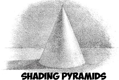 Learn How to Shade Cones : Shading 3D Cones Drawing Tutorial