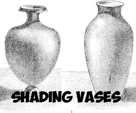 How to Shade Vases : Adding Shadows to Vases Drawing Tutorial