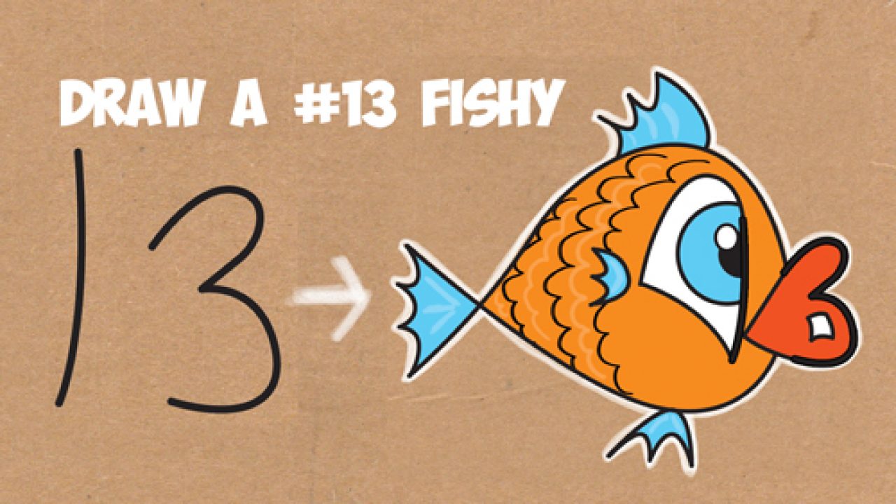 How to Draw a Cartoon Fish