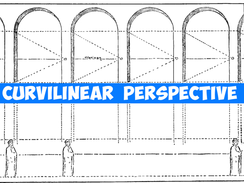 How to Draw in Curvilinear and Cylindrical Perspective Drawing Guide