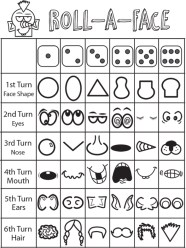 Roll And Draw Free Printable Tammi bearfield