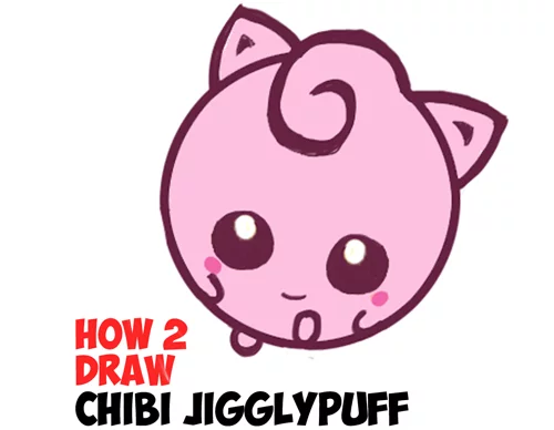 Learn How to Draw Kawaii Cute Chibi Pokemons - Huge Chibi Pokemon