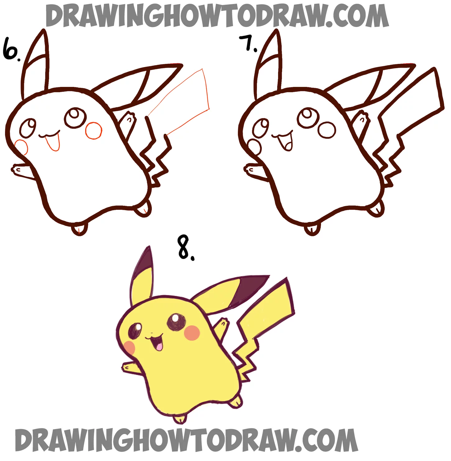 Cute Chubby Pikachu Drawing by xtails2 on DeviantArt-saigonsouth.com.vn