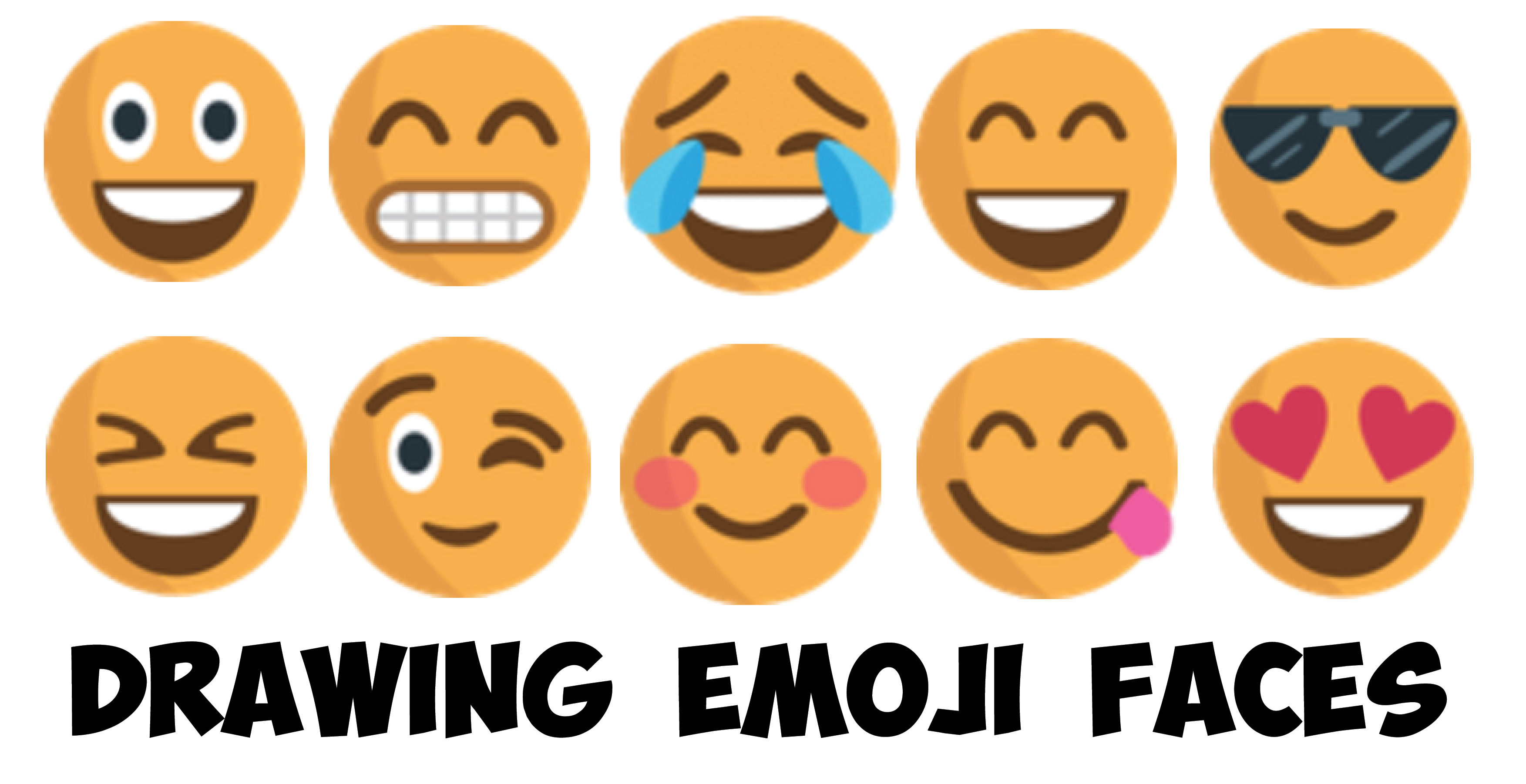 how to make emoji faces